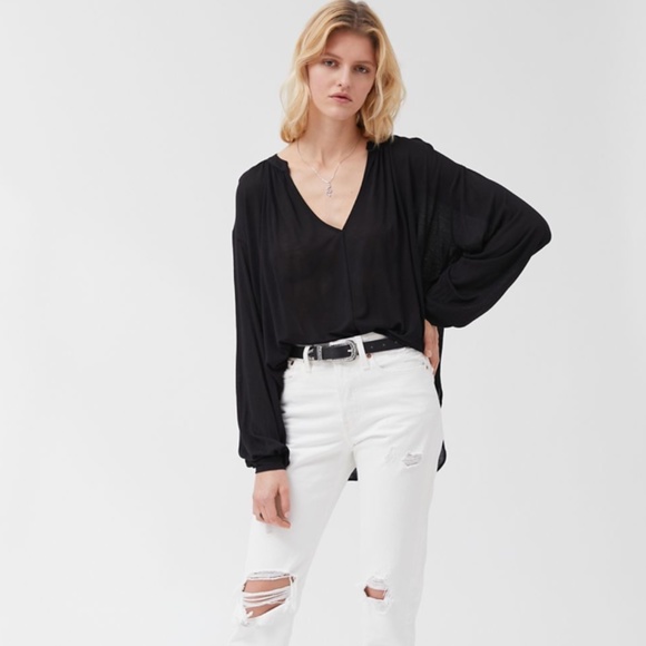 Urban Outfitters Tops - Urban Outfitters Murphy Long Sleeve Blouse, Size S